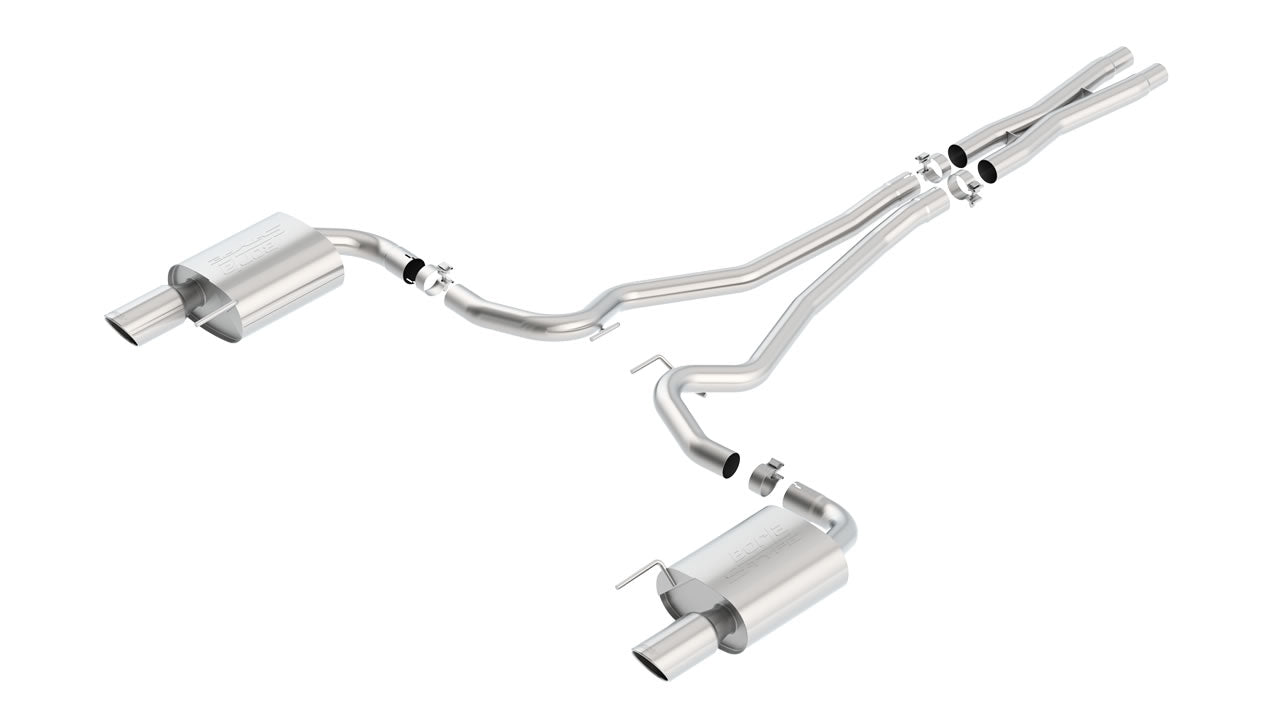 2015-2017 Mustang GT 2.5" Borla Cat-Back Exhaust System