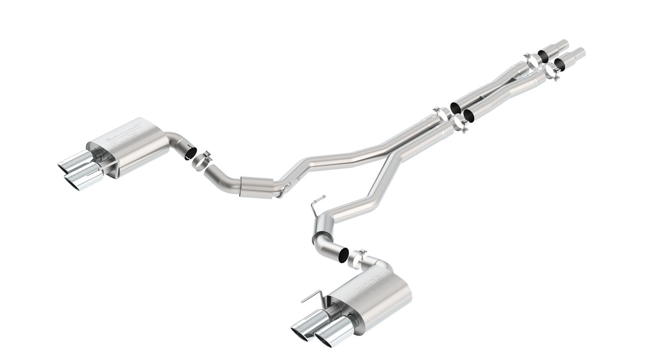 2018-2023 Mustang GT/Bullitt Borla Cat-Back Exhaust System