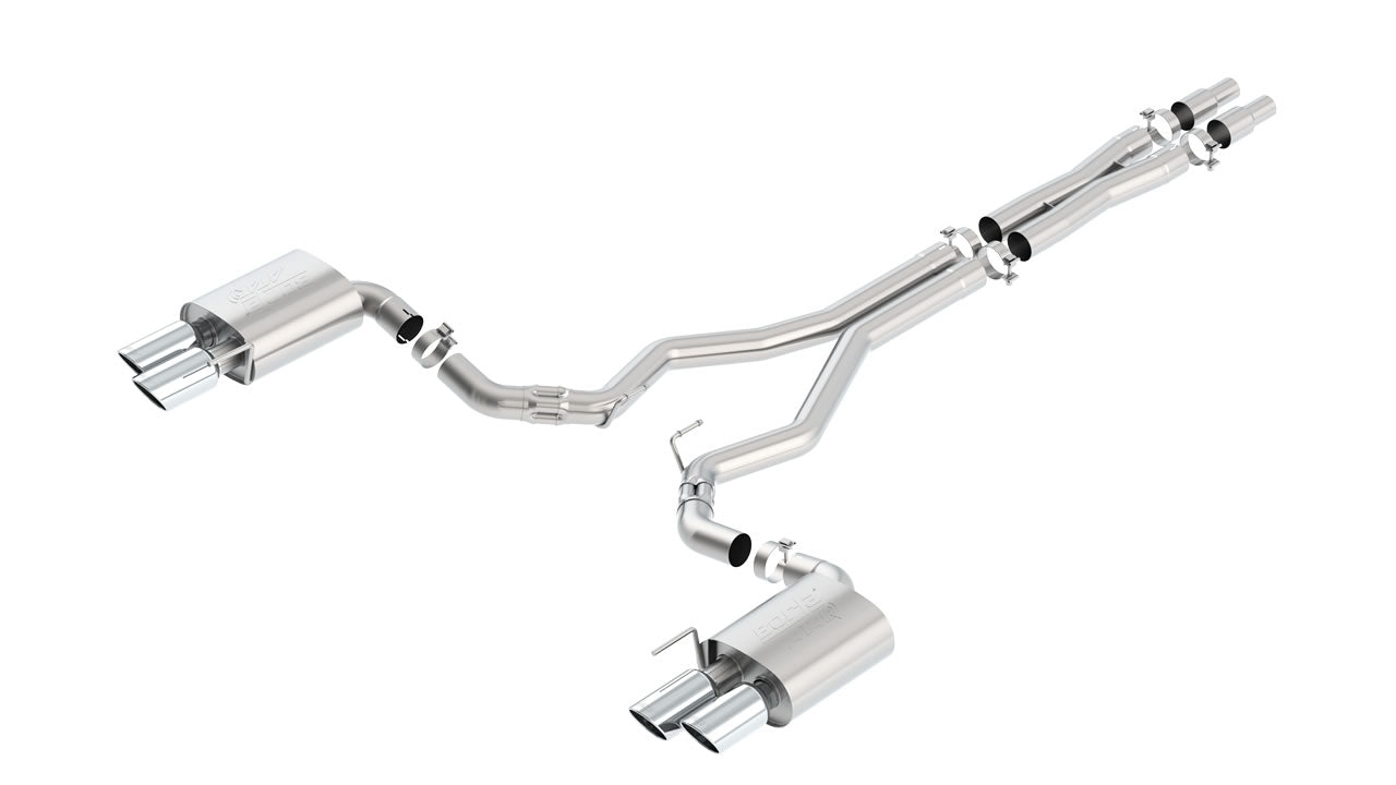 2018-2023 Mustang GT/Bullitt Borla Cat-Back Exhaust System