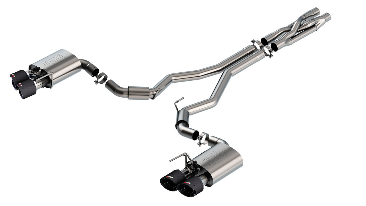 2020-2022 Ford Mustang Shelby GT500 Borla Atak Cat-Back Exhaust System