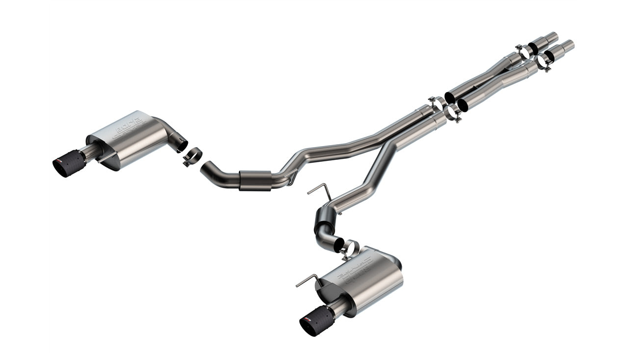 2024-2025 Ford Mustang GT Borla Cat-Back Exhaust System (Non-Active)