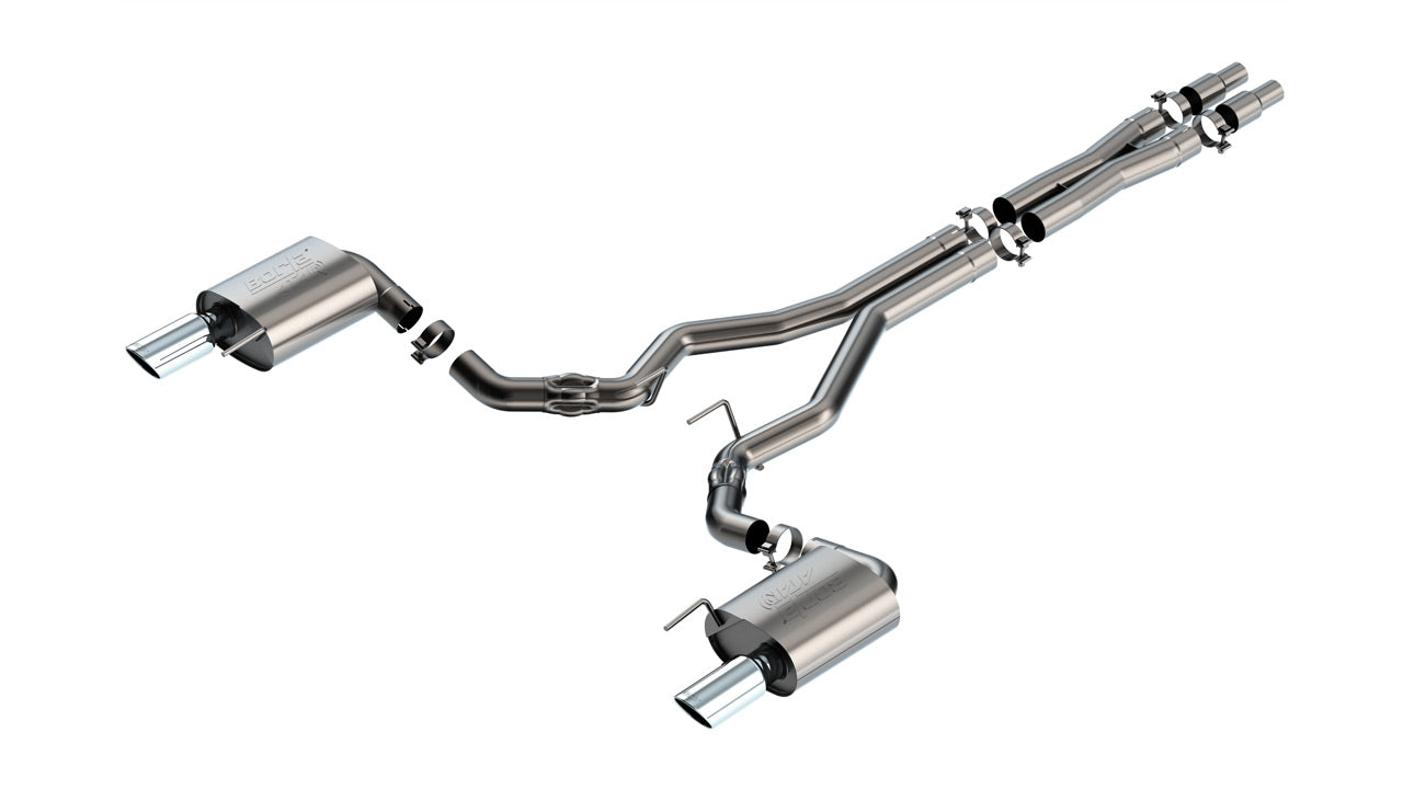 2024-2025 Ford Mustang GT Borla Cat-Back Exhaust System (Non-Active)