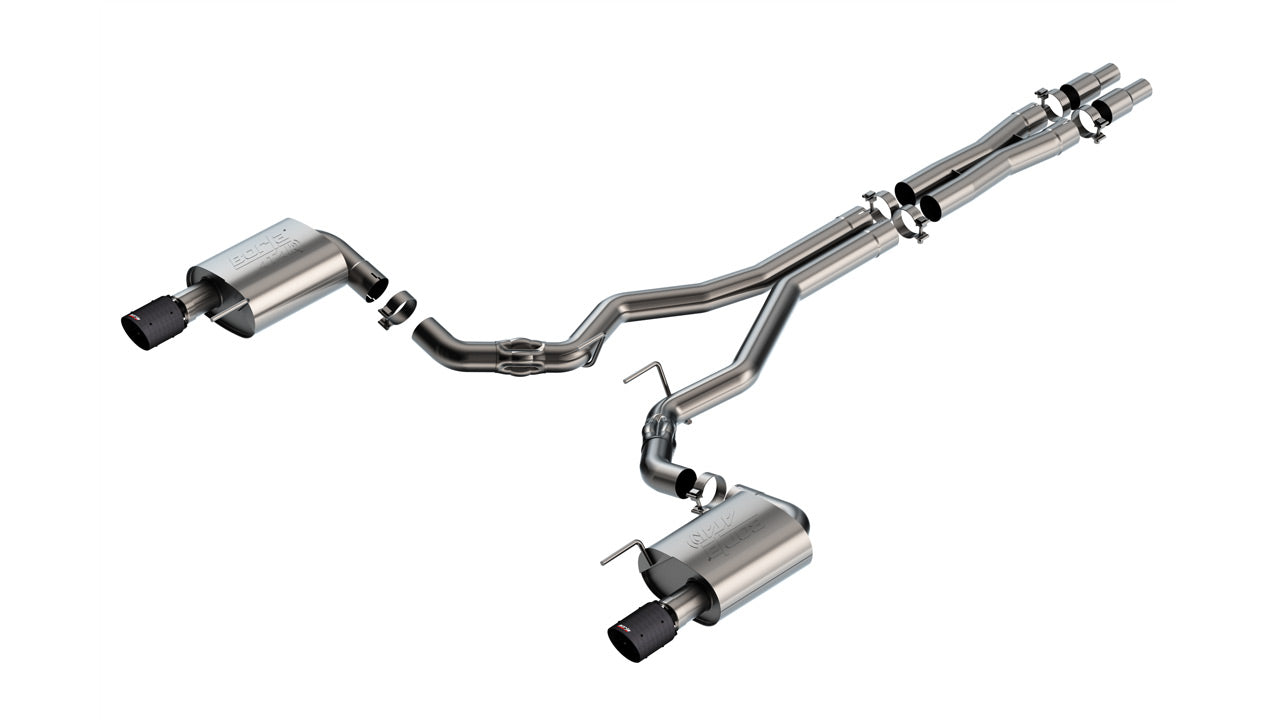 2024-2025 Ford Mustang GT Borla Cat-Back Exhaust System (Non-Active)