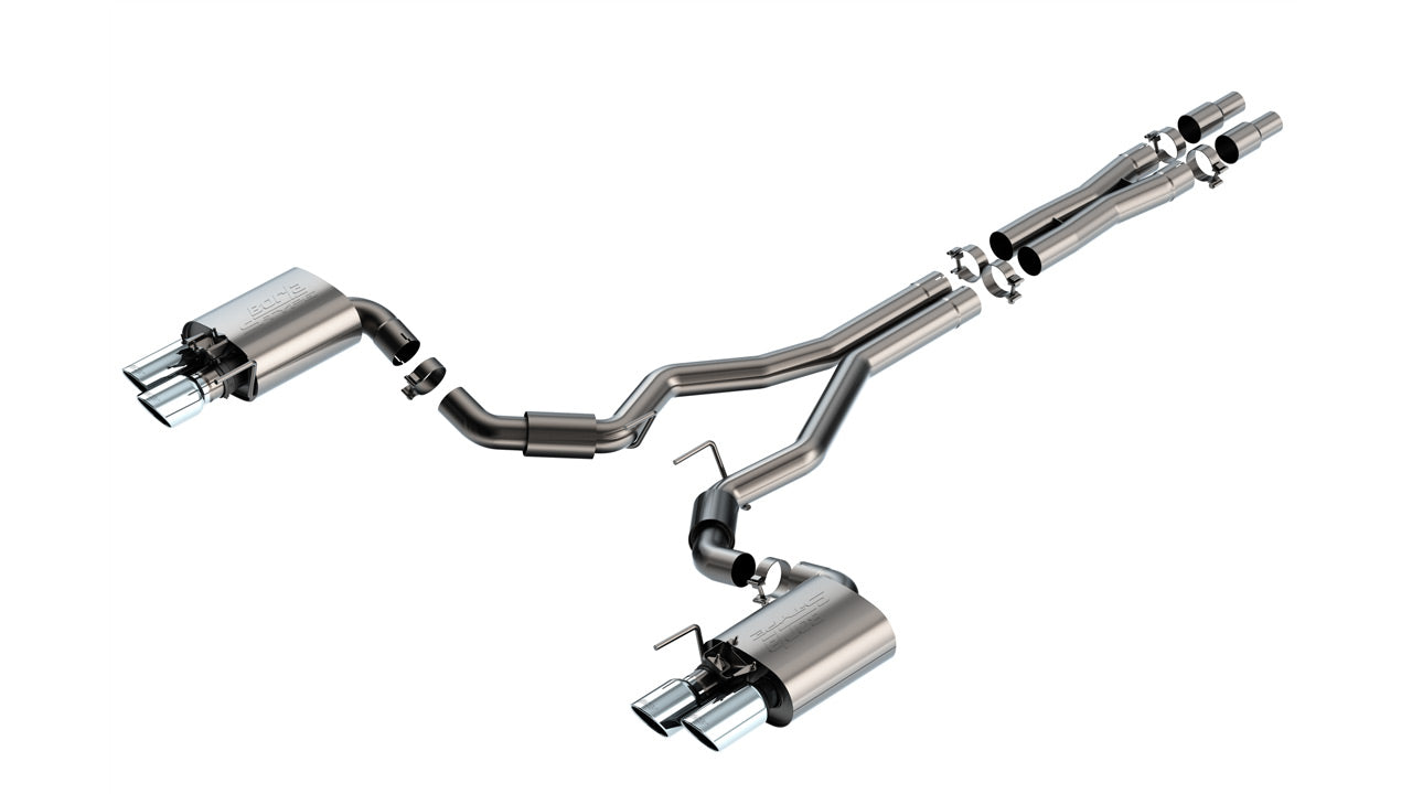 2024-2025 Ford Mustang GT Borla Cat-Back Exhaust System (Active Exhaust)