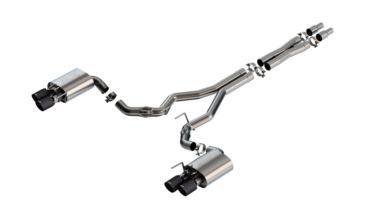 2024-2025 Ford Mustang GT Borla Cat-Back Exhaust System (Active Exhaust)