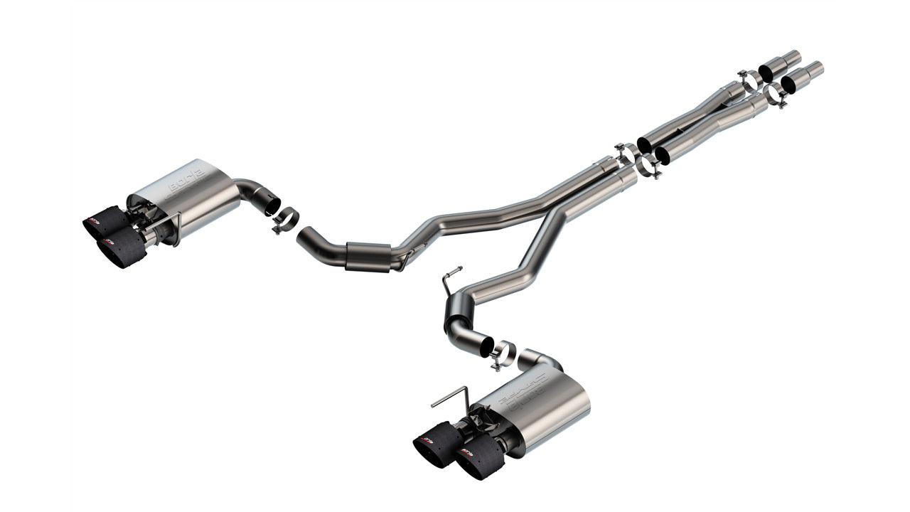 2024-2025 Ford Mustang Dark Horse Borla Cat-Back Exhaust System