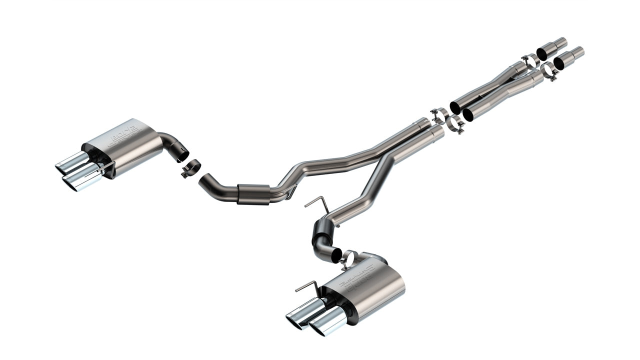 2024-2025 Ford Mustang GT Borla Cat-Back Exhaust System (Non-Active)