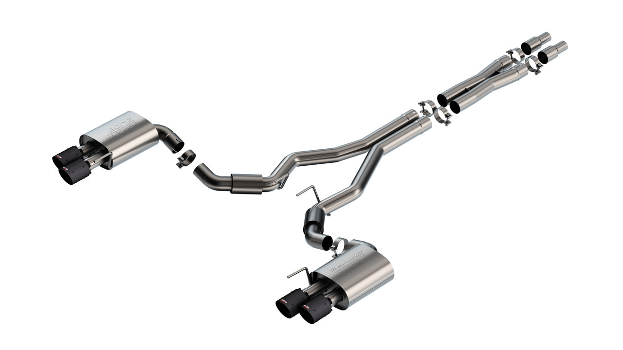 2024-2025 Ford Mustang GT Borla Cat-Back Exhaust System (Non-Active)