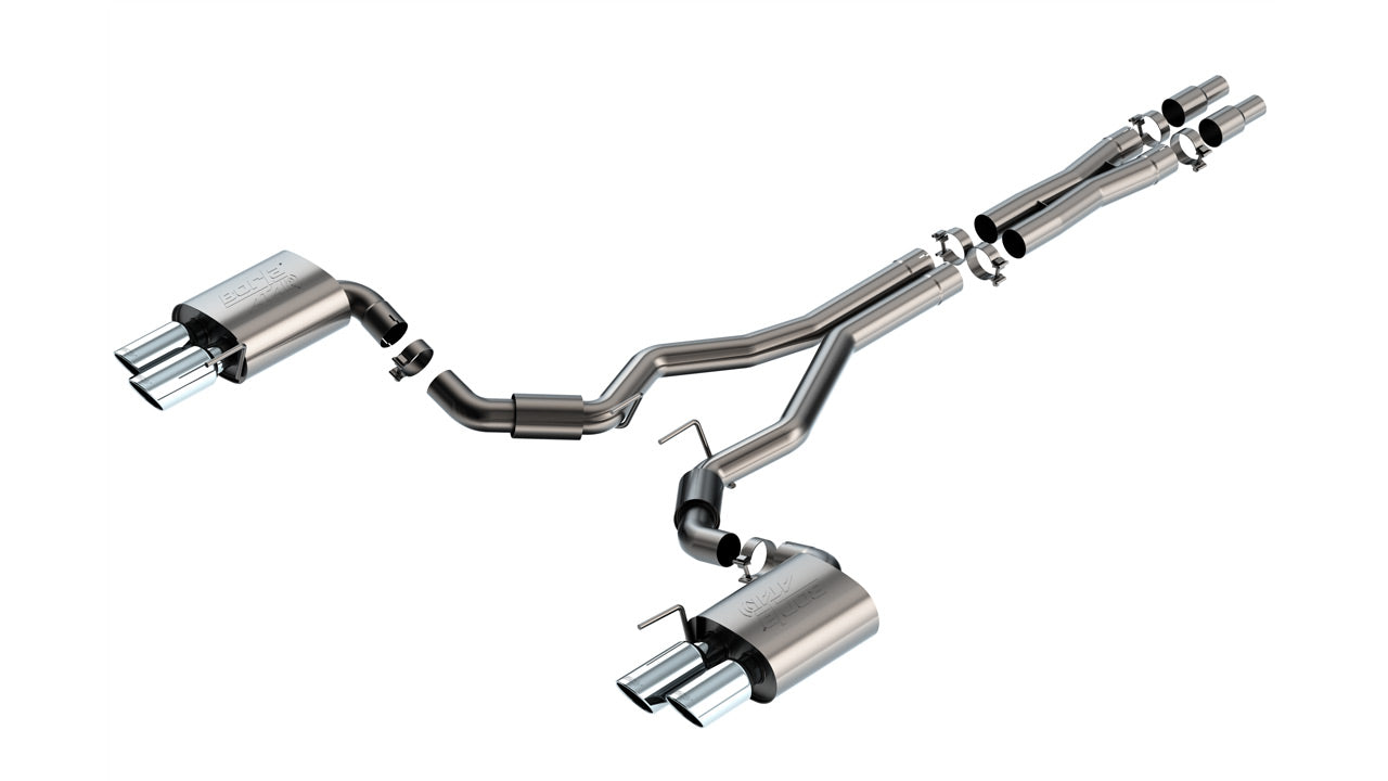 2024-2025 Ford Mustang GT Borla Cat-Back Exhaust System (Non-Active)