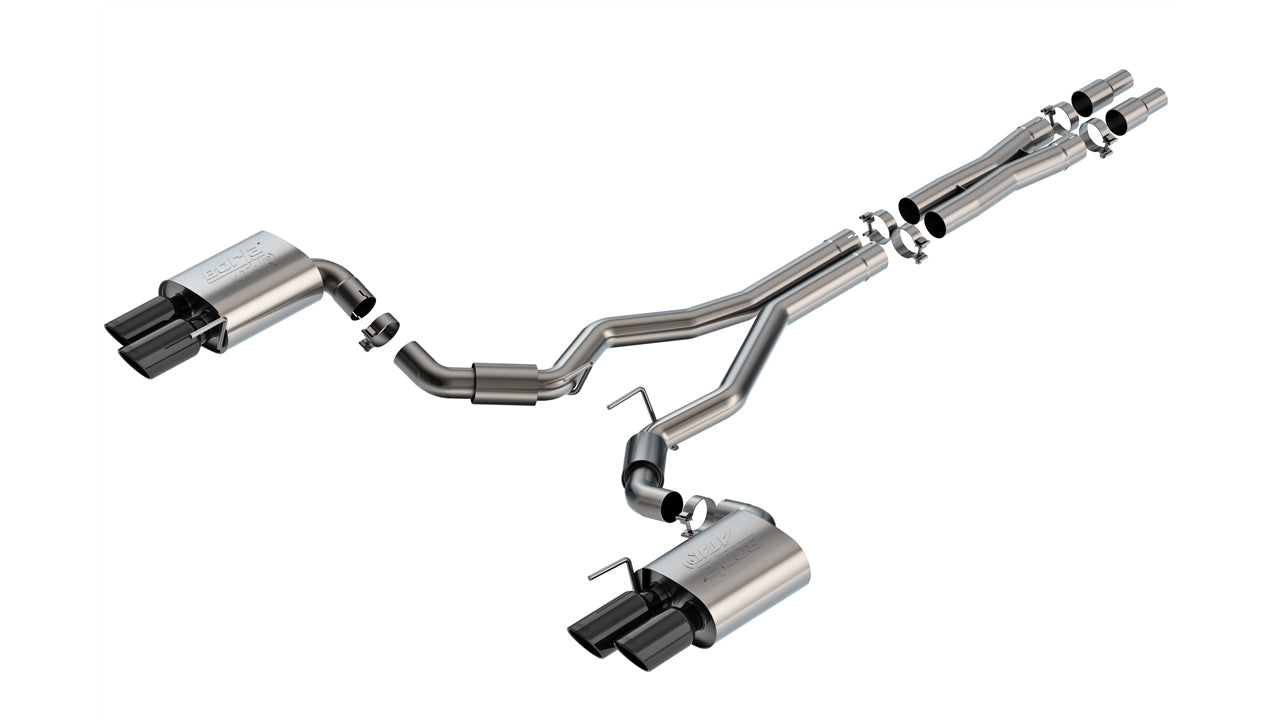 2024-2025 Ford Mustang GT Borla Cat-Back Exhaust System (Non-Active)