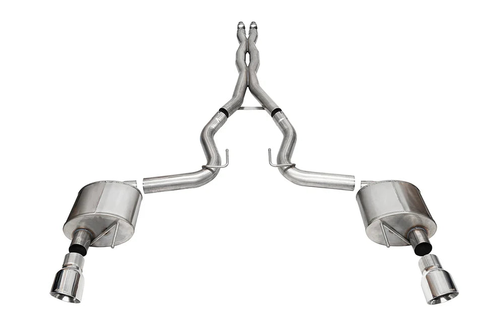 Corsa / 3.0 in Cat-Back 4.5 | 2024 Mustang GT Coupe (Non Active)