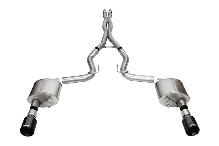 Corsa / 3.0 in Cat-Back 4.5 | 2024 Mustang GT Coupe (Non Active)