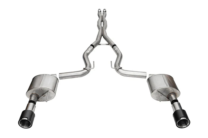 Corsa / 3.0 in Cat-Back 4.5 | 2024 Mustang GT Coupe (Non Active)