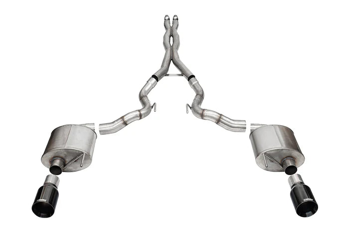 Corsa / 3.0 in Cat-Back 4.5 | 2024 Mustang GT Convertible (Non Active)