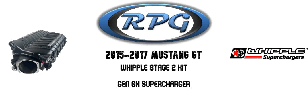 2015-2017 Mustang GT Whipple Kits