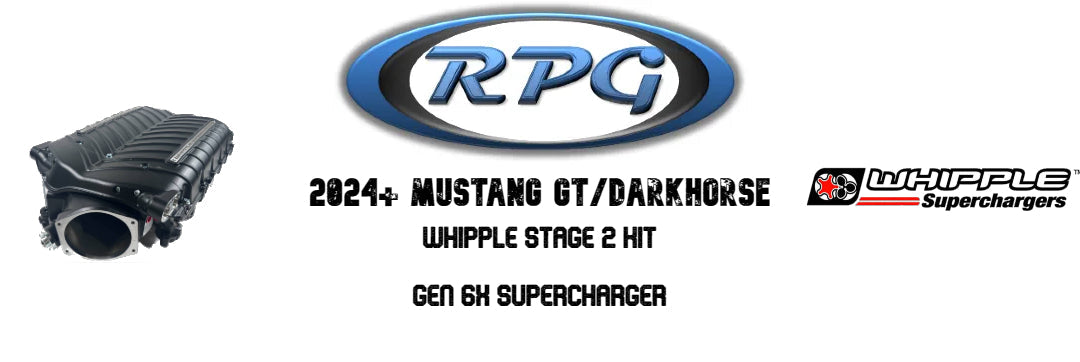 2024+ Mustang GT/Darkhorse Whipple Kits