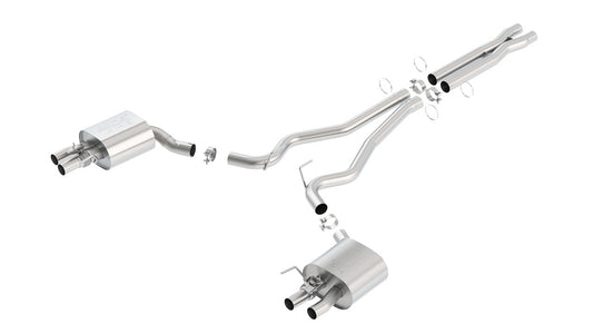 2015-2020 Ford Mustang Shelby GT350 Cat-Back Exhaust System ATAK Part # 140684