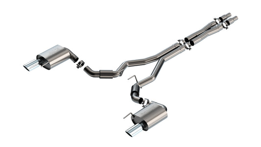 2024-2025 Ford Mustang GT Borla Cat-Back Exhaust System (Non-Active)