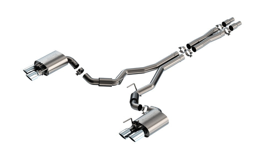2024-2025 Ford Mustang GT Borla Cat-Back Exhaust System (Active Exhaust)