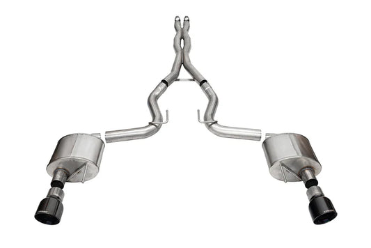 Corsa / 3.0 in Cat-Back 4.5 | 2024 Mustang GT Coupe (Non Active)