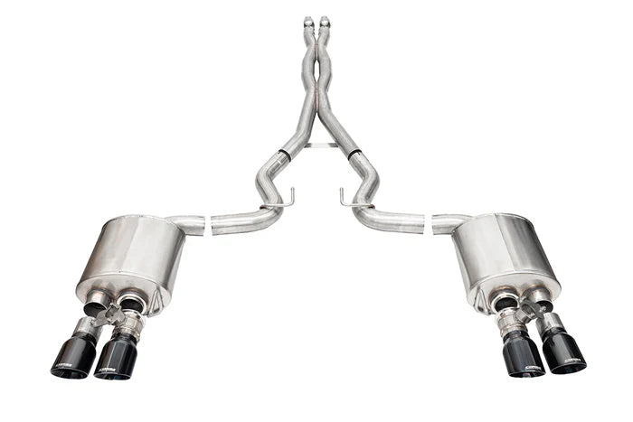 Corsa Xtreme / 3.0 in Cat-Back 4.0 | 2024 Mustang GT Coupe (Active Exhaust)