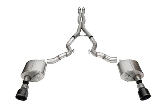 Corsa / 3.0 in Cat-Back 4.5 | 2024 Mustang GT Convertible (Non Active)